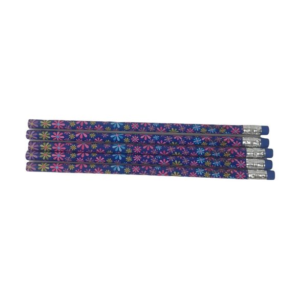 5 Vintage RETRO 90s PENTECH Girlie Girl‎ No 2 PENCILS - Picture 1 of 3
